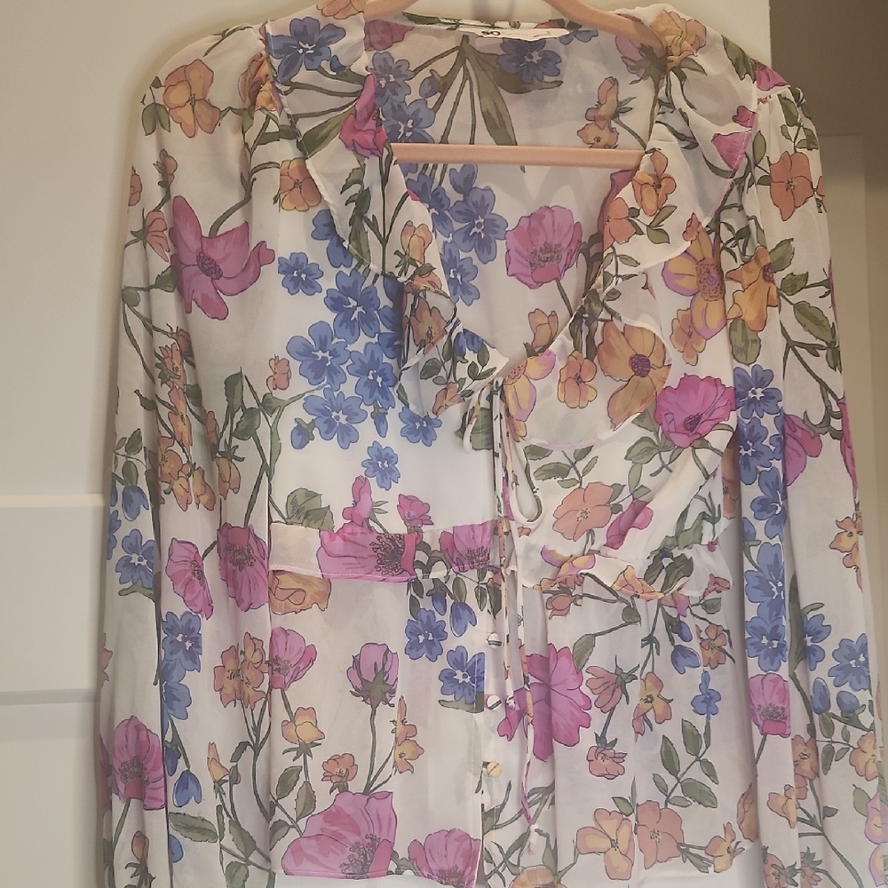 SO Floral Blouse - Multicolor